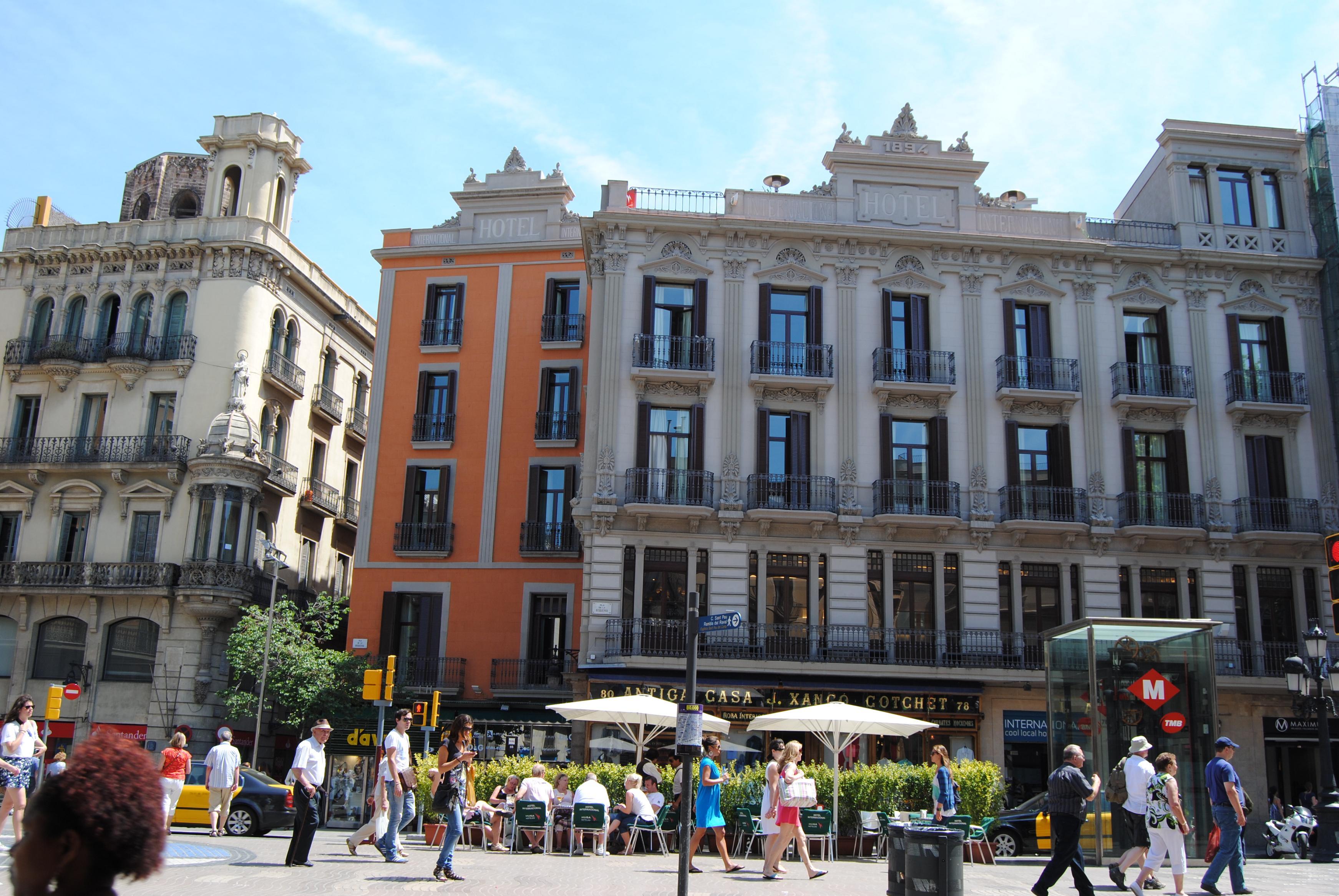 Hotel Ramblas Internacional Barcelona Kültér fotó